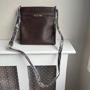 Isabelle Handbags Brown Crossbody Bag